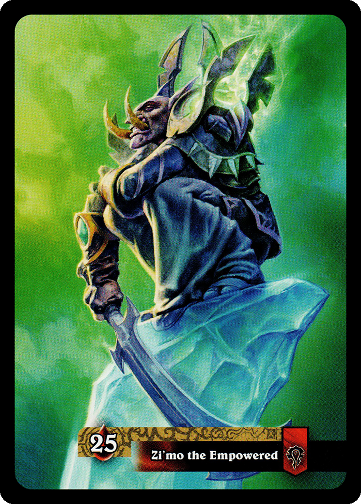 Zi'mo the Empowered 背面